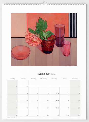 Criss Canning Large Wall Calendar 2026 (Format One) - month example