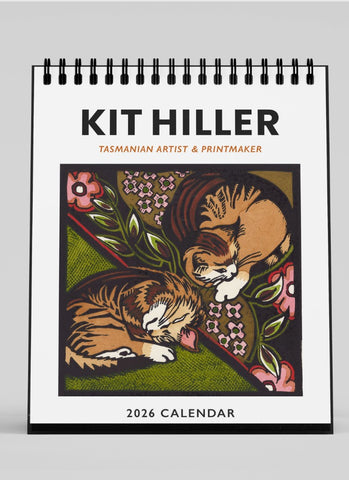 Kit Hiller Desk Calendar 2026
