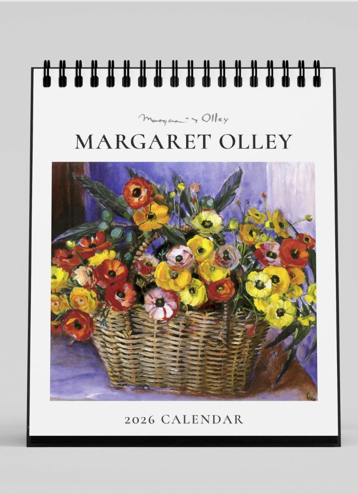 Margaret Olley Desk Calendar 2026 - front