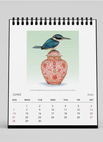 Michaela Laurie Desk Calendar 2026 - month
