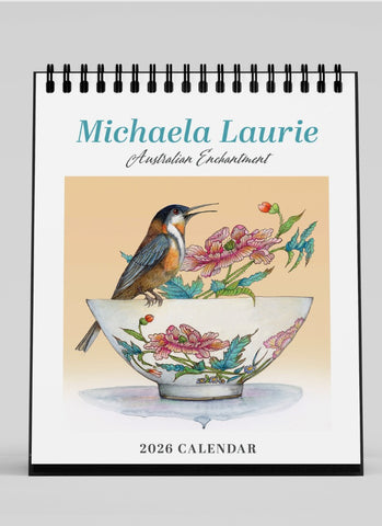 Michaela Laurie Desk Calendar 2026