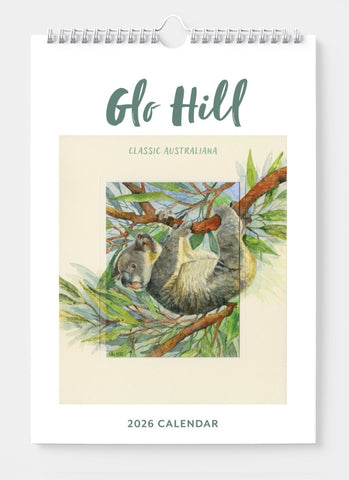 Glo Hill - Classic Australiana Wall Calendar 2026 - front
