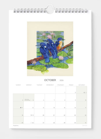 Glo Hill - Classic Australiana Wall Calendar 2026 - month