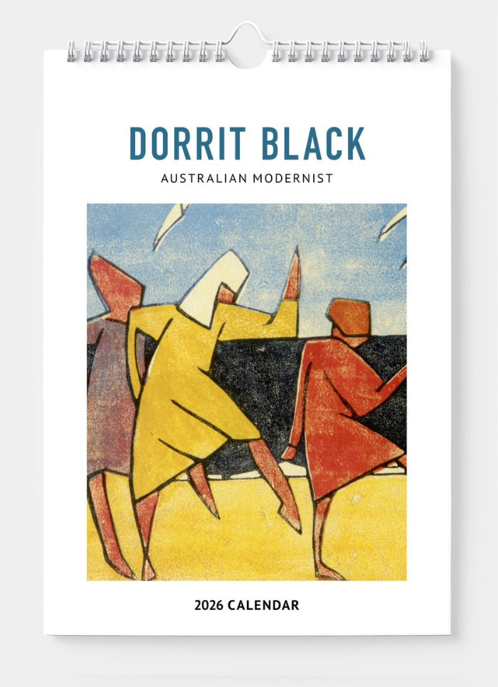 Dorrit Black Wall Calendar 2026 - front
