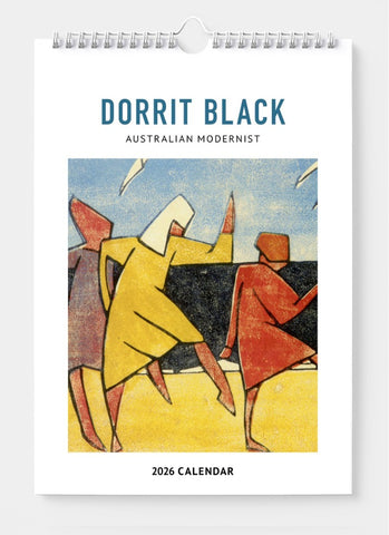 Dorrit Black Wall Calendar 2026
