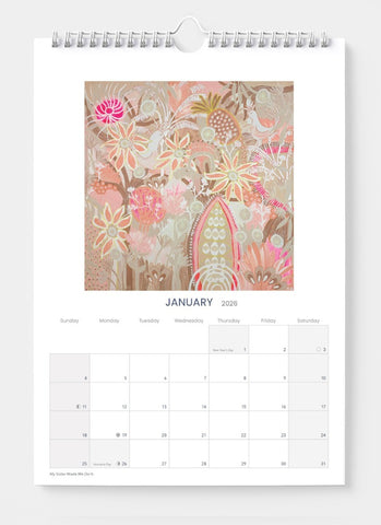Anna Lohe Wall Calendar 2026 - month