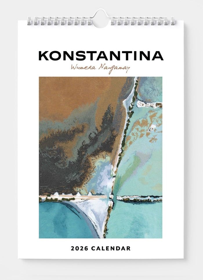 Konstantina Wall Calendar 2026 - front