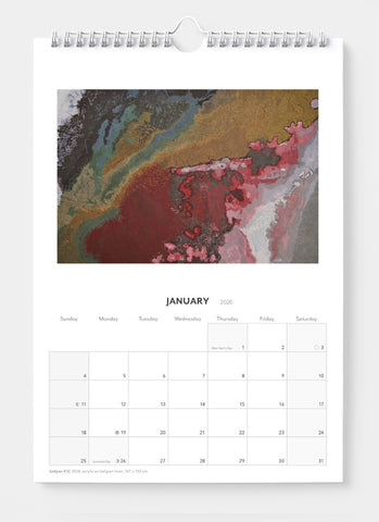 Konstantina Wall Calendar 2026 - month