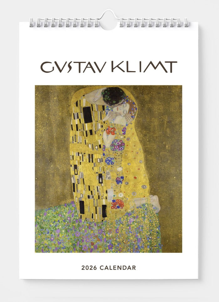 Gustav Klimt Wall Calendar 2026 - front