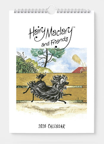 Hairy Maclary and Friends Wall Calendar 2026 - front
