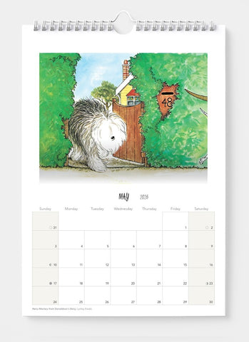 Hairy Maclary and Friends Wall Calendar 2026 - month