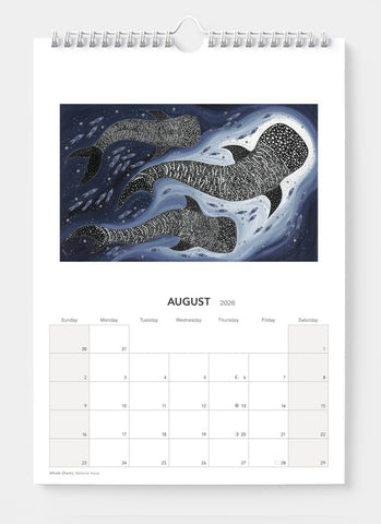 First Nations: Contemporary Indigenous Artists Wall Calendar 2026 - month