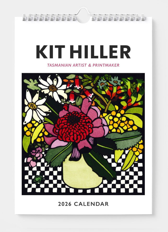 Kit Hiller Wall Calendar 2026 - front