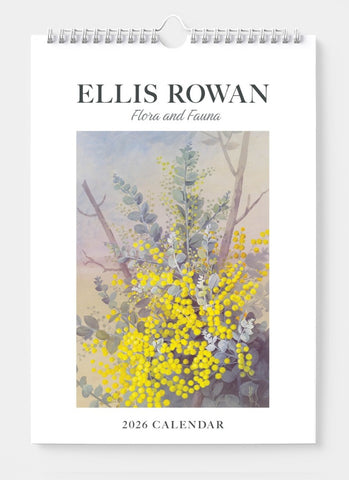 Ellis Rowan - Flora and Fauna Calendar 2026 - front