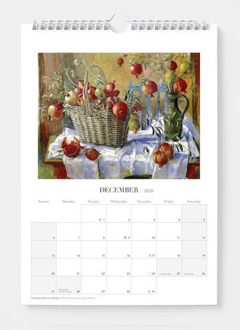 Margaret Olley Wall Calendar 2026 - month
