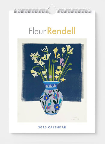 Fleur Rendell Wall Calendar 2026
