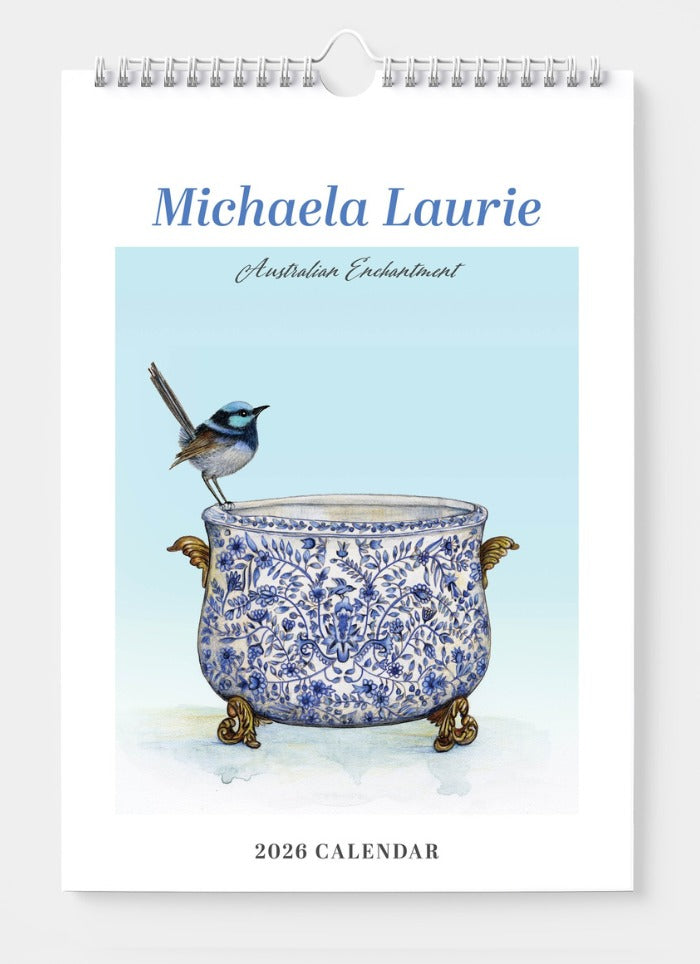 Michaela Laurie Wall Calendar 2026 - front cover