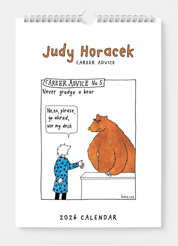 Judy Horacek - Career Advice Calendar 2026 - front cover