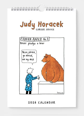 Judy Horacek - Career Advice Calendar 2026 - front cover