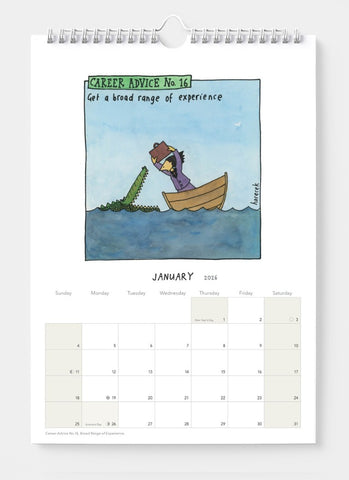 Judy Horacek - Career Advice Calendar 2026 - month