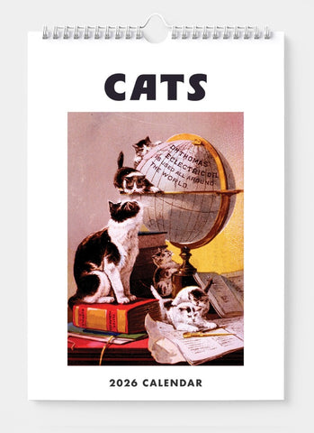 Cats Wall Calendar 2026 - front
