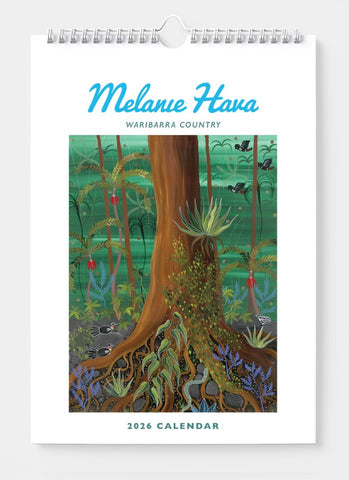 Melanie Hava - Waribarra Country Wall Calendar 2026 - front