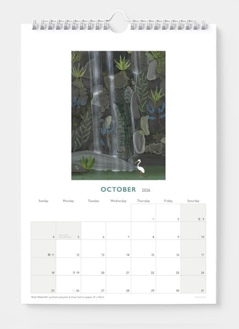 Melanie Hava - Waribarra Country Wall Calendar 2026 - month