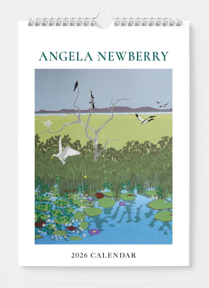Angela Newberry Wall Calendar 2026 - front