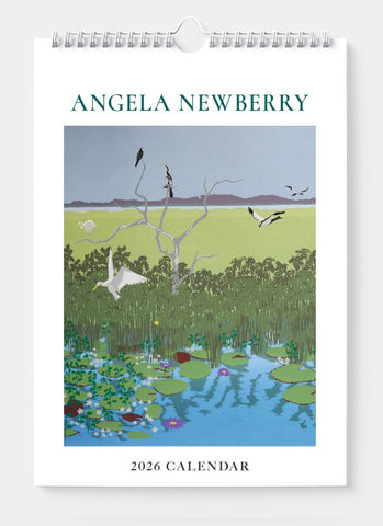Angela Newberry Wall Calendar 2026 - front