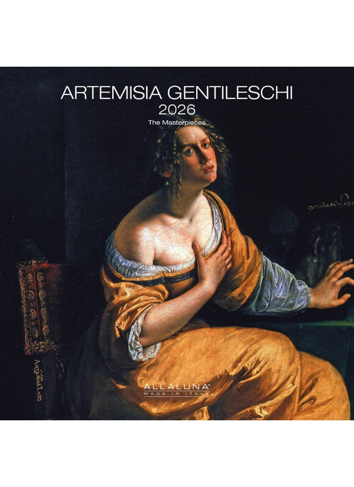 Gentileschi - the Masterpieces Wall Calendar 2026 - front