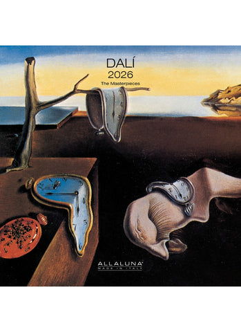 Dali - the Masterpieces Wall Calendar 2026 - front