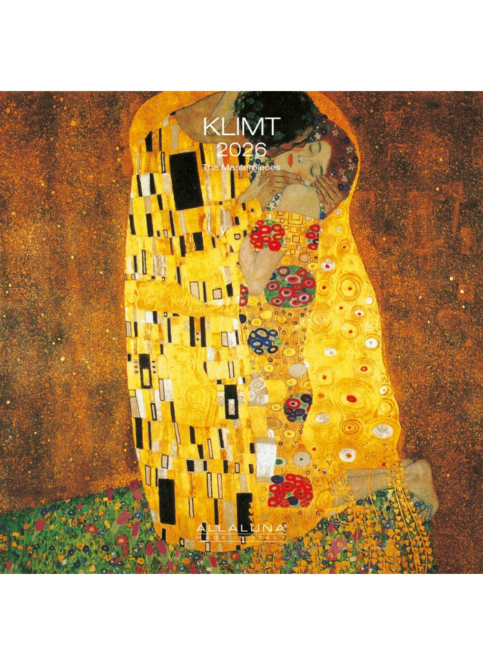 Klimt - the Masterpieces Wall Calendar 2026 - front