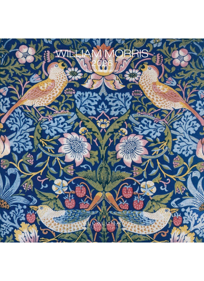 William Morris - the Masterpieces Wall Calendar 2026 - front