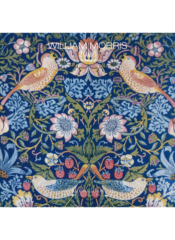 William Morris - the Masterpieces Wall Calendar 2026 - front