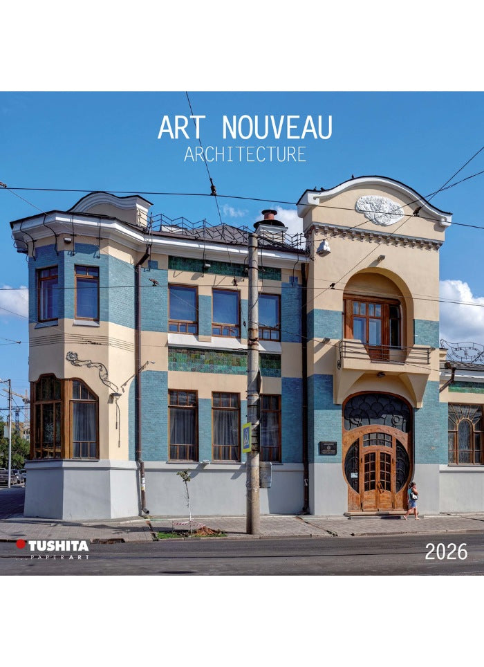 Art Nouveau Architecture Wall Calendar 2026 - front