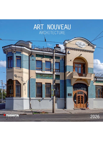 Art Nouveau Architecture Wall Calendar 2026 - front