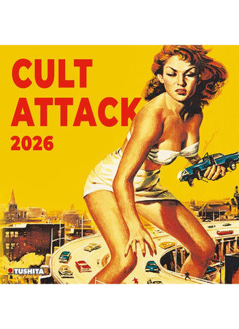 Cult Attack Wall Calendar 2026 - front