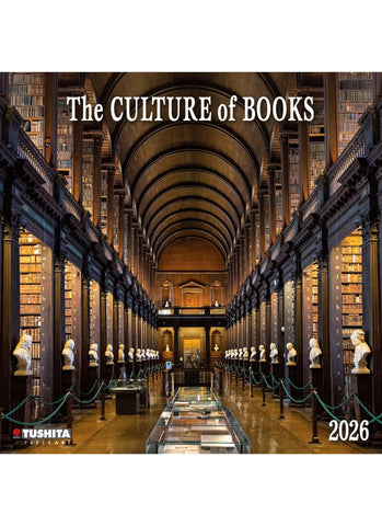 The Culture of Books Wall Calendar 2026 - front