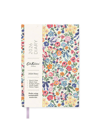 Cath Kidston A6 Small Linen Diary 2026 - Floral Ditsy