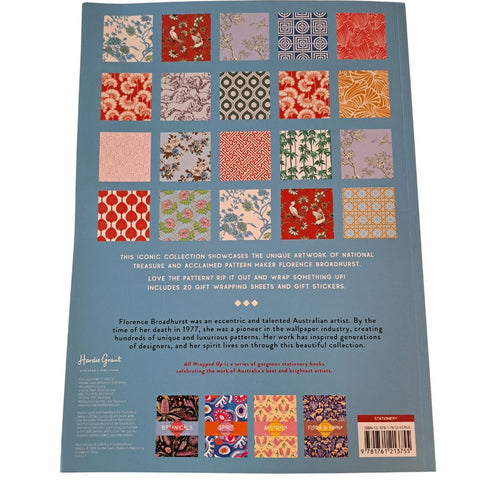 Florence Broadhurst - Wrapping Papers Book - back