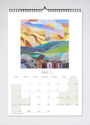 Konstantina Wall Calendar 2025 - month