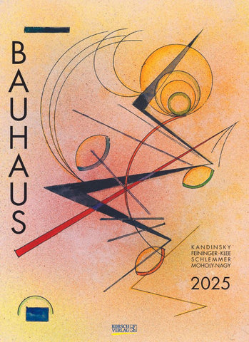 Bauhaus Large Wall Calendar 2025