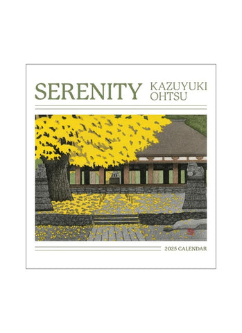 Serenity: Kazuyuki Ohtsu Mini Wall Calendar 2025