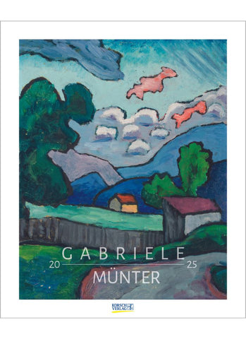 Gabriele Münter Large Wall Calendar 2025