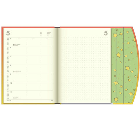 The Little Prince large magnetic Diary 2025 - internal view