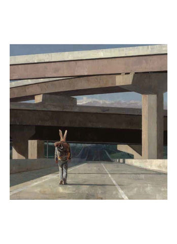 Shaun Tan art card  - On My Way to Paradise