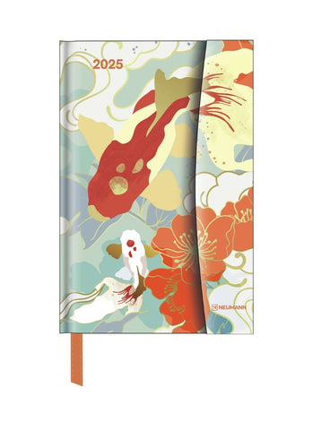 Japanese Papers small magnetic Diary 2025