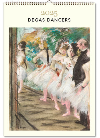 Degas' Dancers Large Wall Calendar 2025
