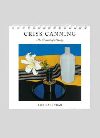 Criss Canning Desk Calendar 2025