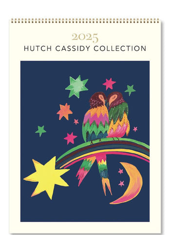 Hutch Cassidy Medium Wall Calendar 2025